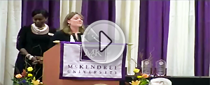 Bernadette Schrempp '03 Bernadette Schrempp '03 Acceptance Speech