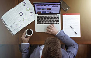 Person Working on Laptop Person Working on Laptop