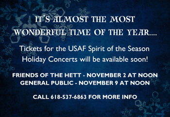 USAF Band of Mid-America Holiday Concerts On-Sale Info