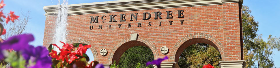 Photo of McKendree University Entryway Monument