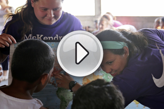 Photo of McKendree Students in Nicaragua