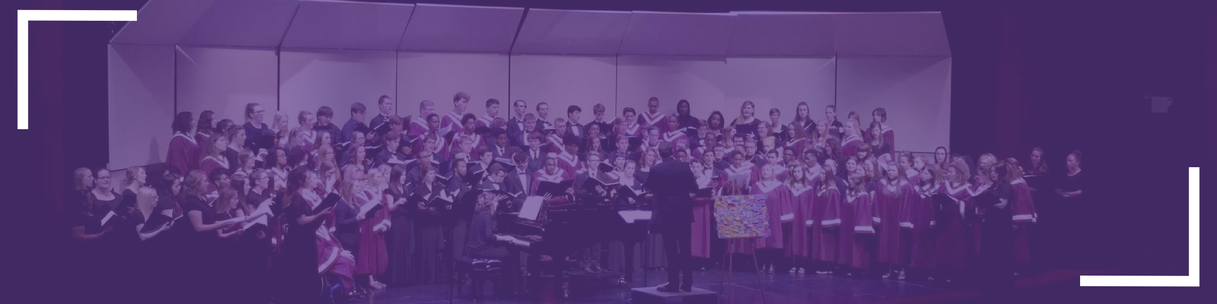 Honor Choir Banner
