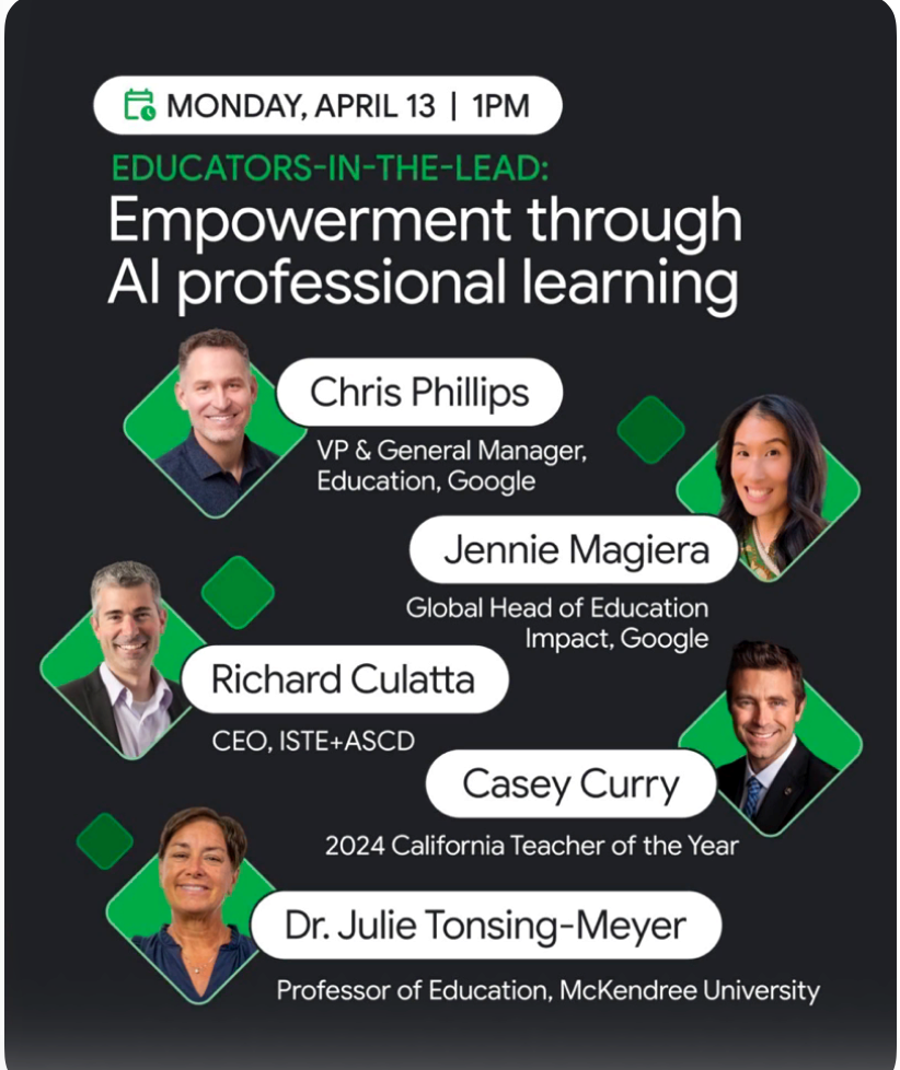 AI Professional Learning Flyer