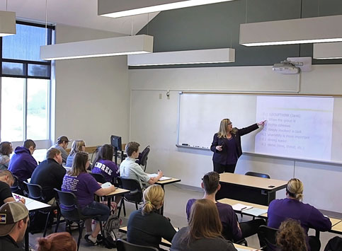 Instructor in Classroom
