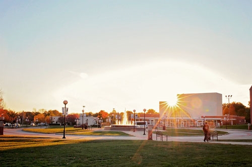 McKendree's Quad at Sunrise