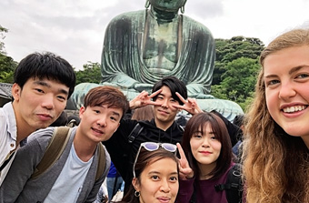 Emily Berry '20 in Japan