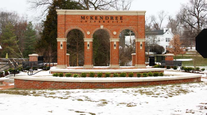 Entryway Monument as of 12-13-13