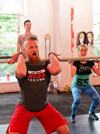Josh Nimmo Instructing in Ukraine