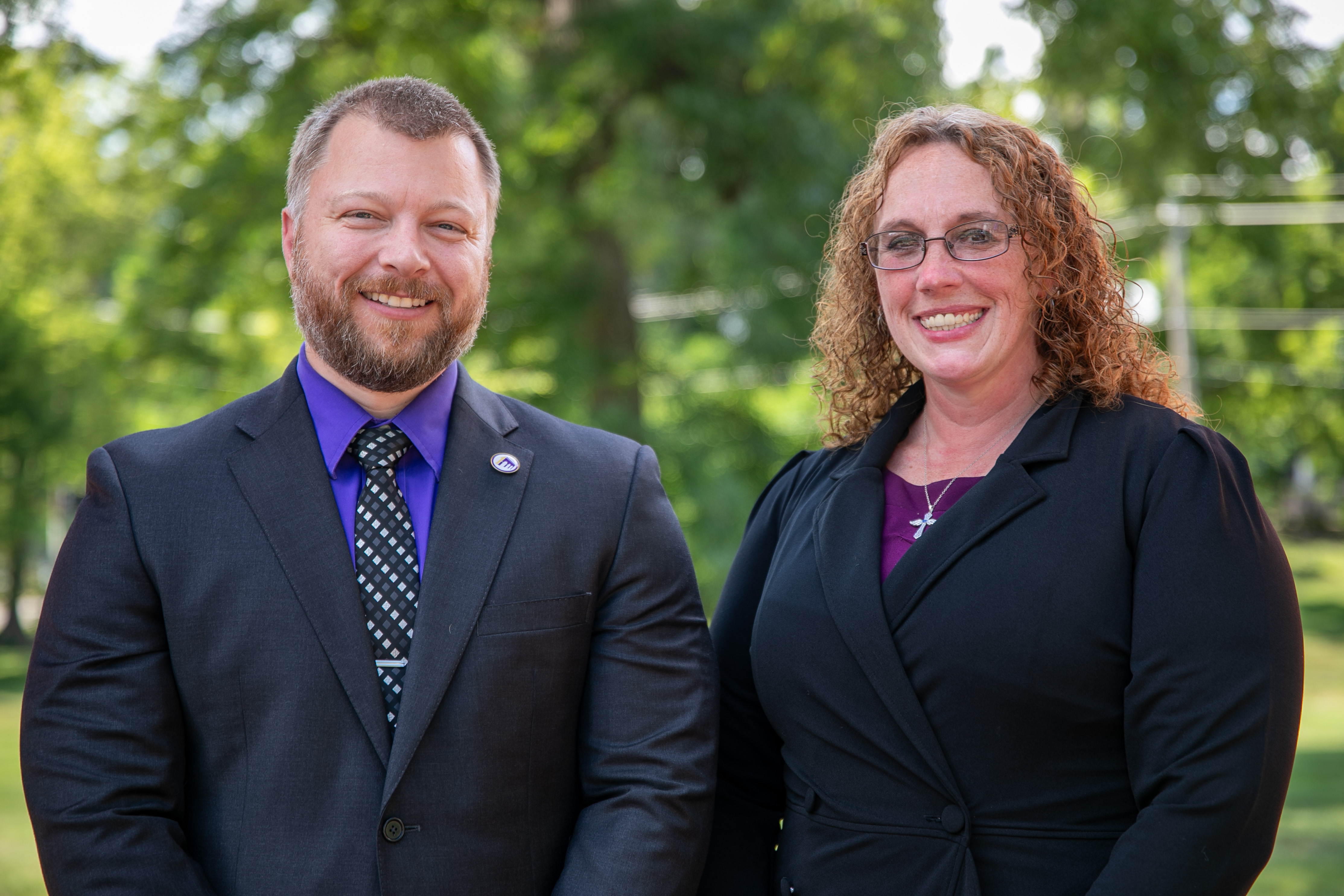 Jennifer Miller and Calvin Wertman