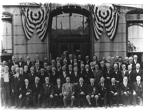 Photo of the 117th Regiment Reunion