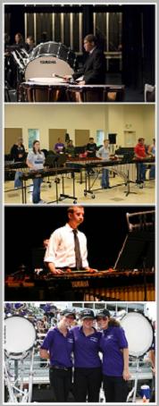 Percussion Students Photo of Percussion Students
