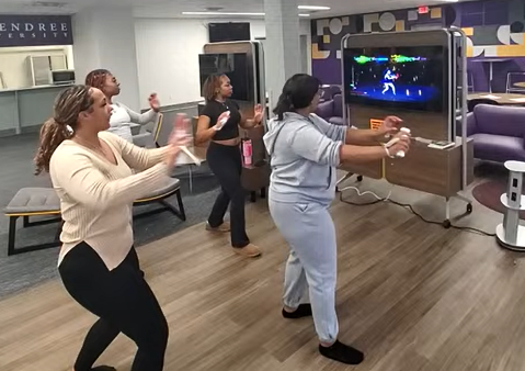 lair students playing game
