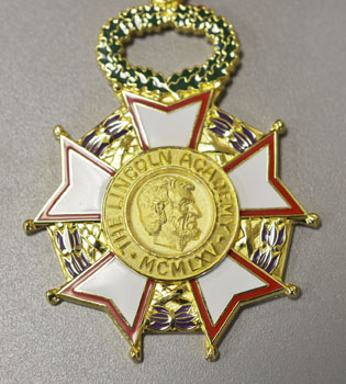 Photo of the Lincoln Academy Medallion