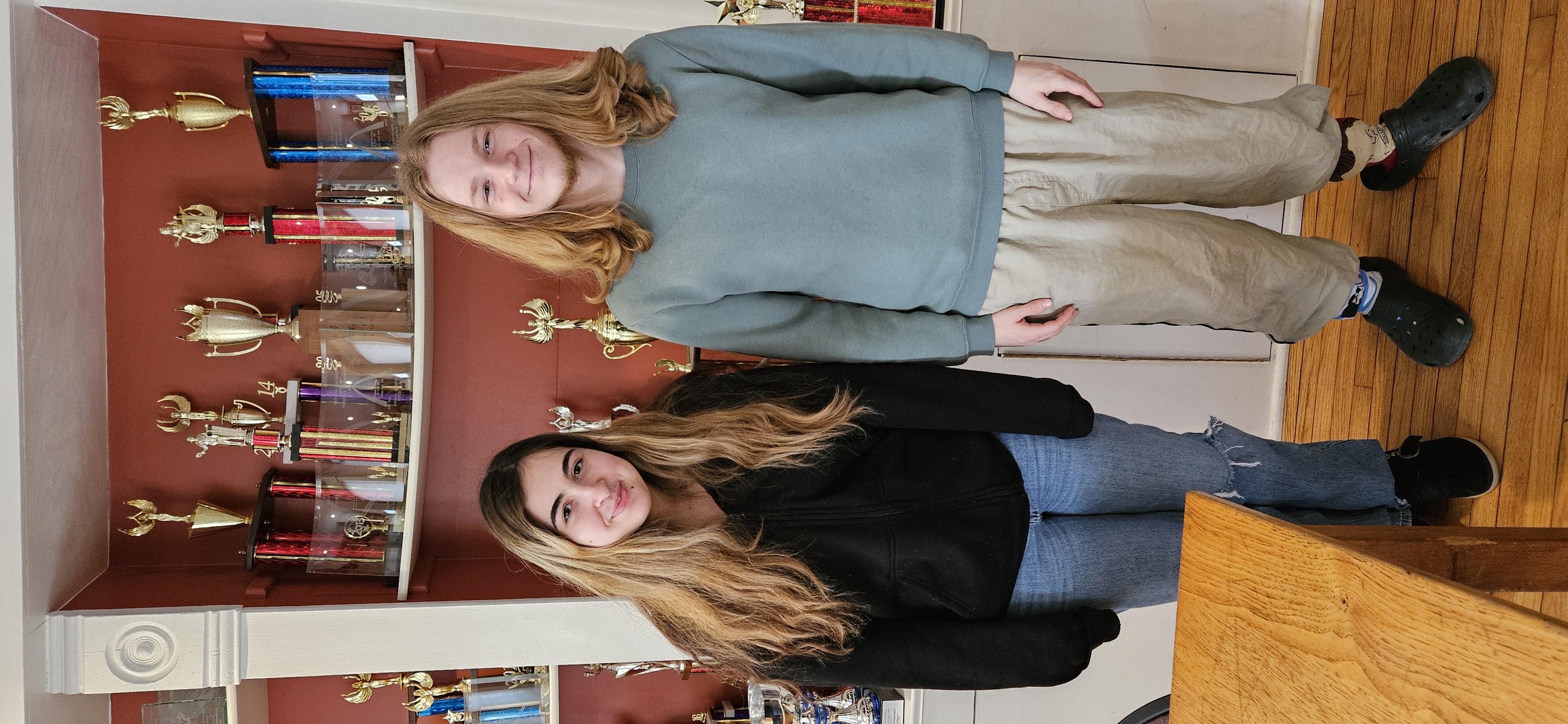 Ari Carney and Aidan Bradley