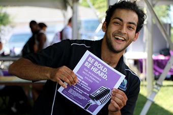 Male Student Smiling