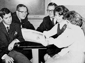 Students Reading the McKendree Review