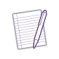 notepad and pen