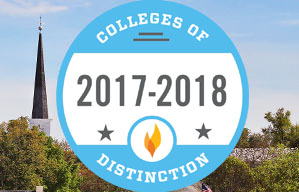 2016-2017 College of Distinction Badge 2016-2017 College of Distinction Badge
