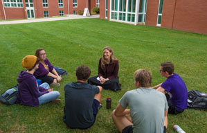 Outdoor Classroom in Front of Piper Academic Center Outdoor Classroom in Front of Piper Academic Center