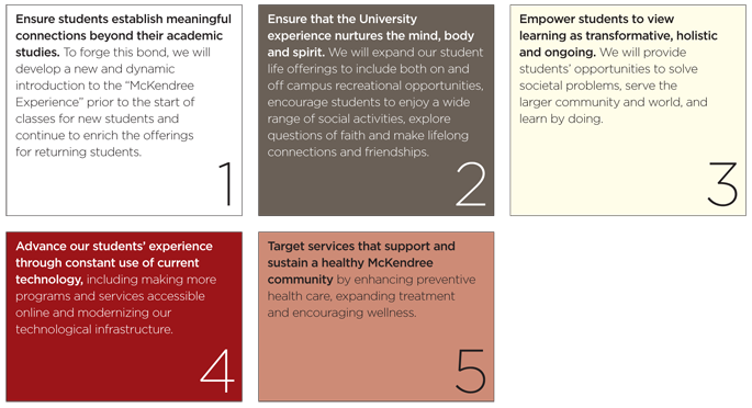 The McKendree Experience Plan