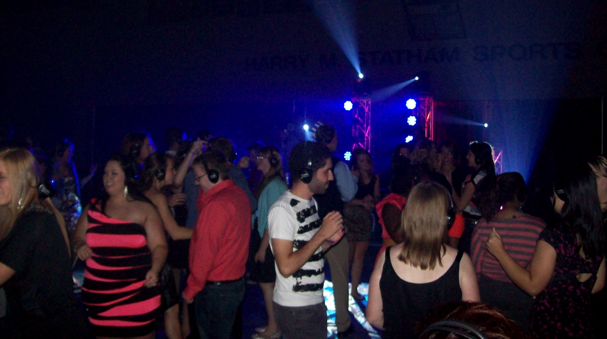 Photo of the Headphone Disco Glow Dance