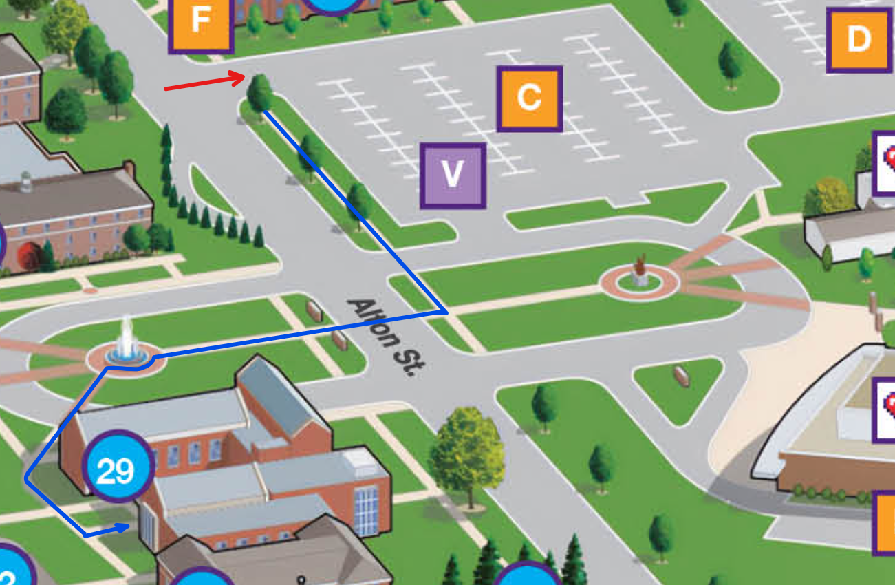 FAST Forward Initial Parking Map 
