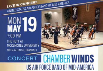 USAF Chamber Winds Monday May 19 at 7 pm